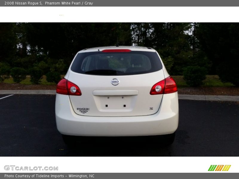 Phantom White Pearl / Gray 2008 Nissan Rogue S
