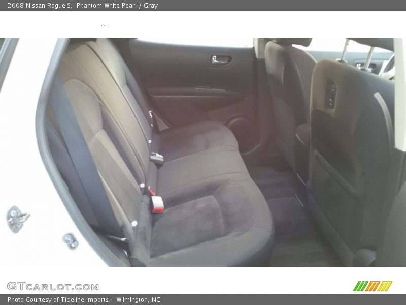 Phantom White Pearl / Gray 2008 Nissan Rogue S