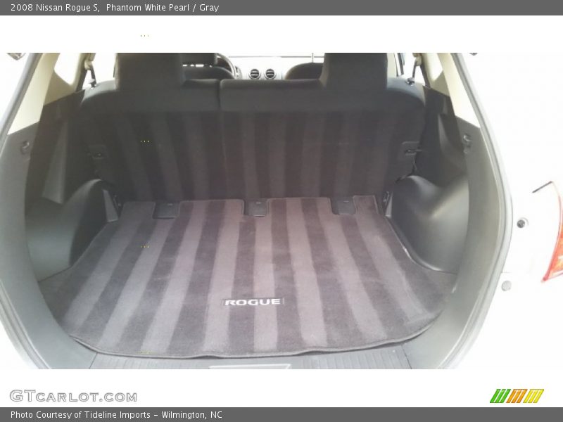 Phantom White Pearl / Gray 2008 Nissan Rogue S