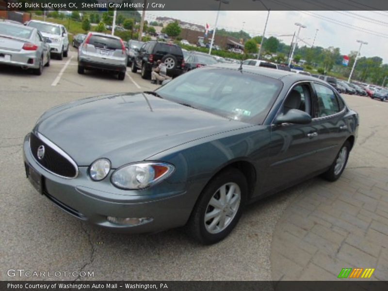 Steelmist Gray Metallic / Gray 2005 Buick LaCrosse CX