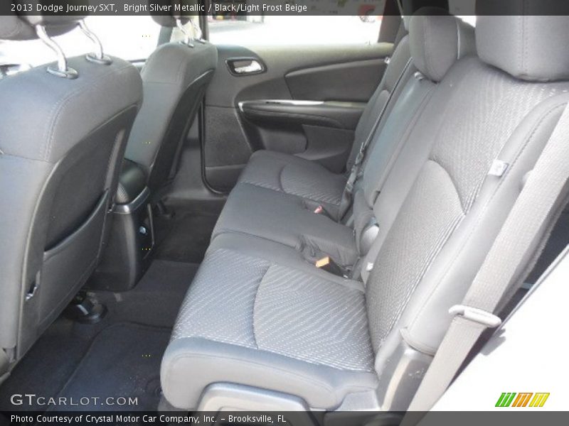 Bright Silver Metallic / Black/Light Frost Beige 2013 Dodge Journey SXT