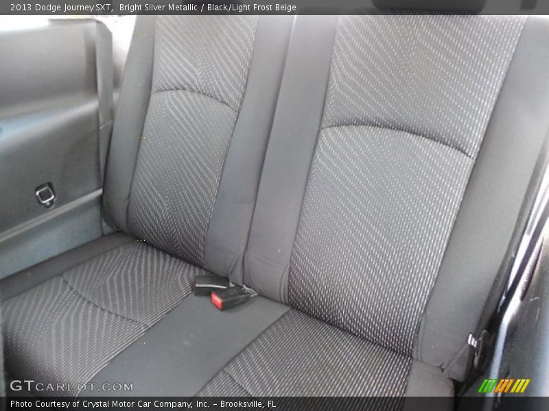 Bright Silver Metallic / Black/Light Frost Beige 2013 Dodge Journey SXT