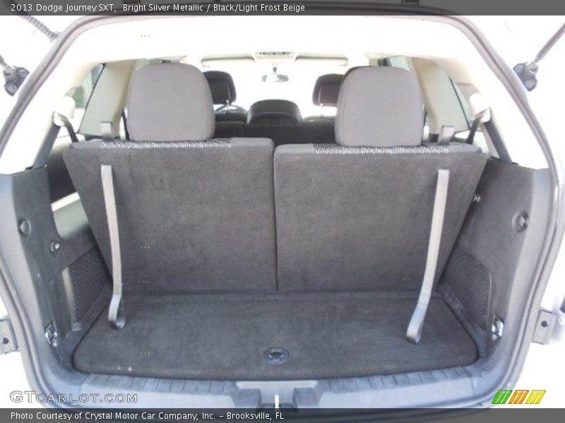 Bright Silver Metallic / Black/Light Frost Beige 2013 Dodge Journey SXT