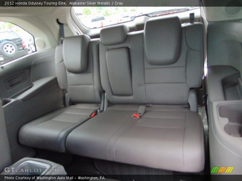 Alabaster Silver Metallic / Gray 2012 Honda Odyssey Touring Elite