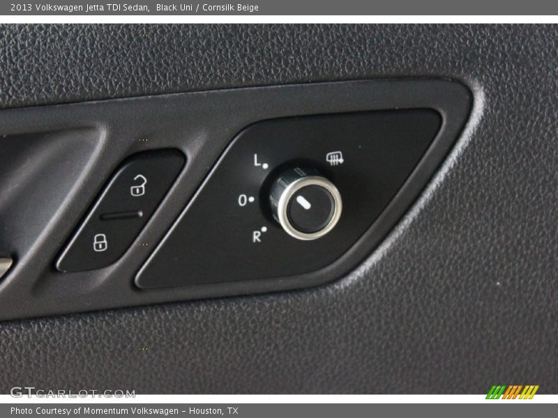 Black Uni / Cornsilk Beige 2013 Volkswagen Jetta TDI Sedan