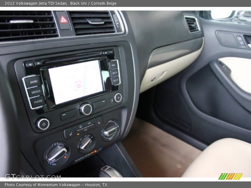 Black Uni / Cornsilk Beige 2013 Volkswagen Jetta TDI Sedan
