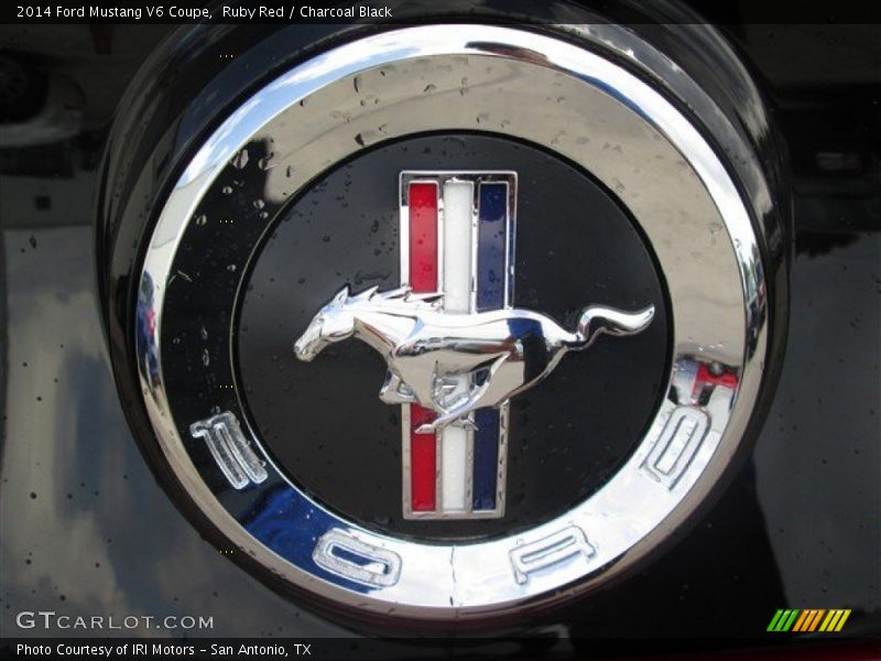 Ruby Red / Charcoal Black 2014 Ford Mustang V6 Coupe