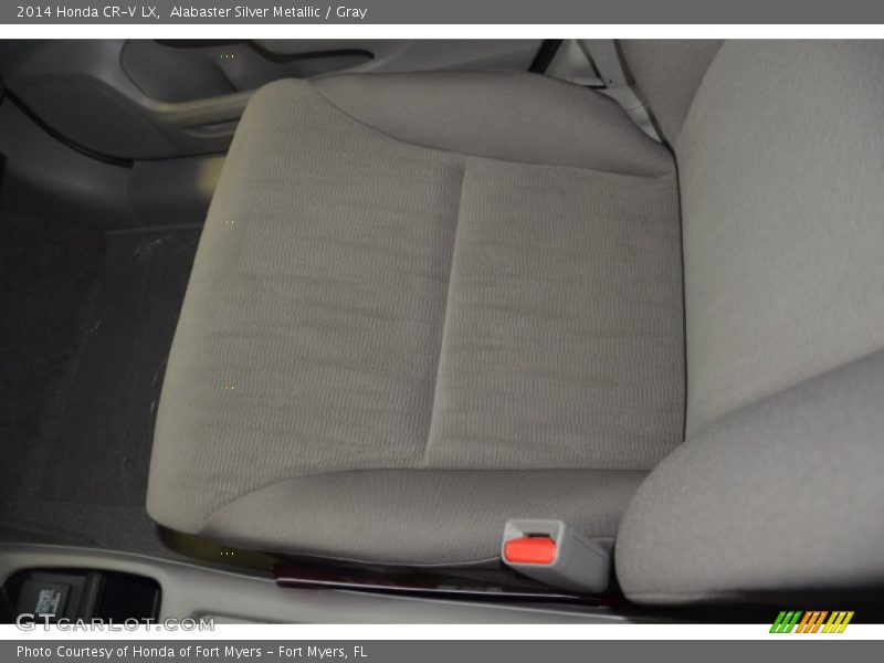 Alabaster Silver Metallic / Gray 2014 Honda CR-V LX