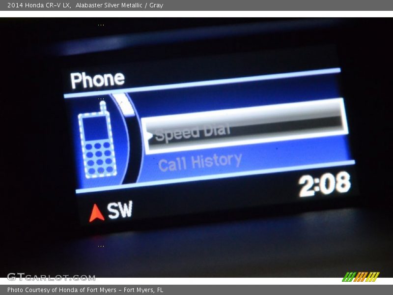 Alabaster Silver Metallic / Gray 2014 Honda CR-V LX
