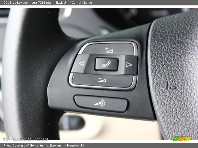 Black Uni / Cornsilk Beige 2013 Volkswagen Jetta TDI Sedan