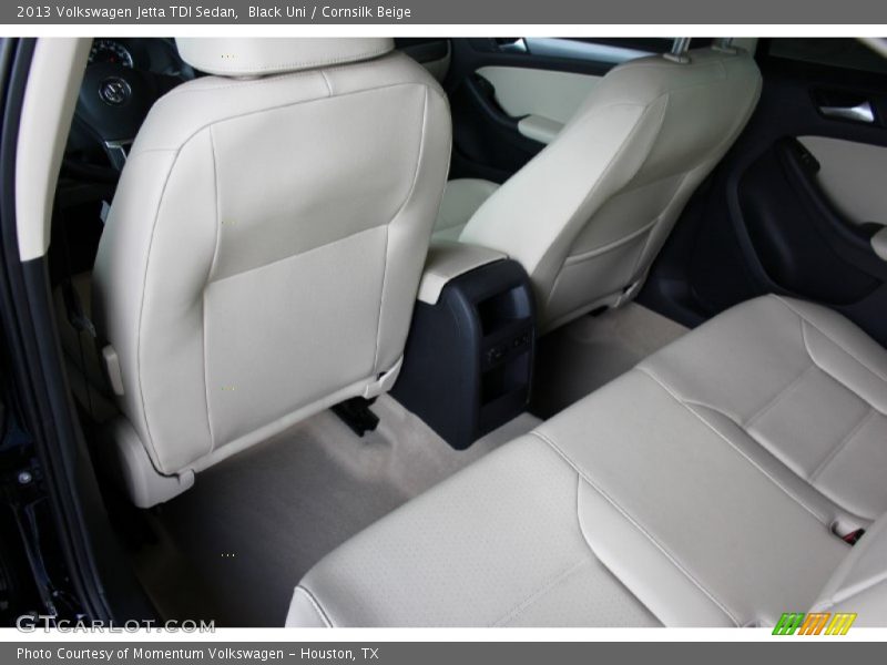 Black Uni / Cornsilk Beige 2013 Volkswagen Jetta TDI Sedan