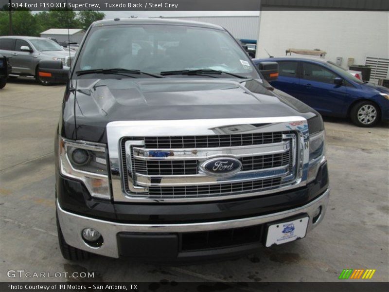 Tuxedo Black / Steel Grey 2014 Ford F150 XLT SuperCrew