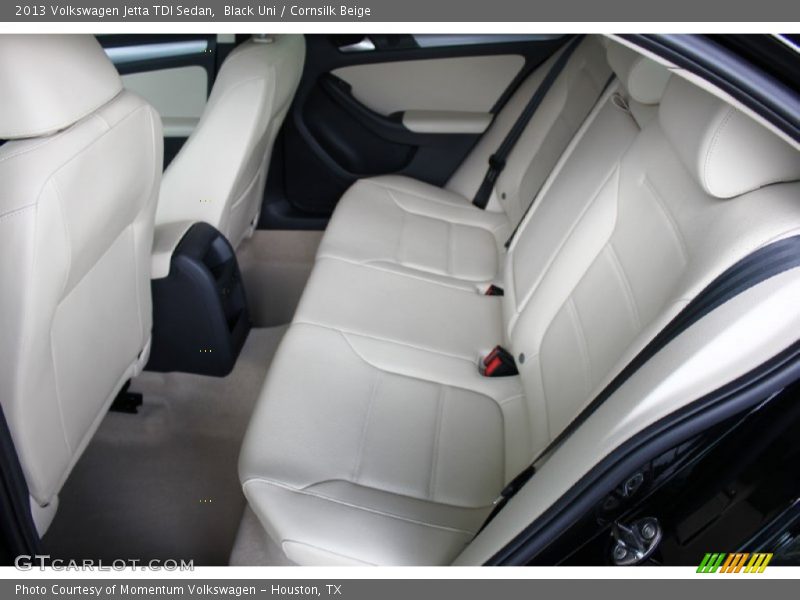 Black Uni / Cornsilk Beige 2013 Volkswagen Jetta TDI Sedan