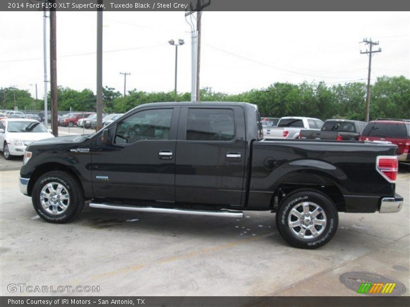 Tuxedo Black / Steel Grey 2014 Ford F150 XLT SuperCrew