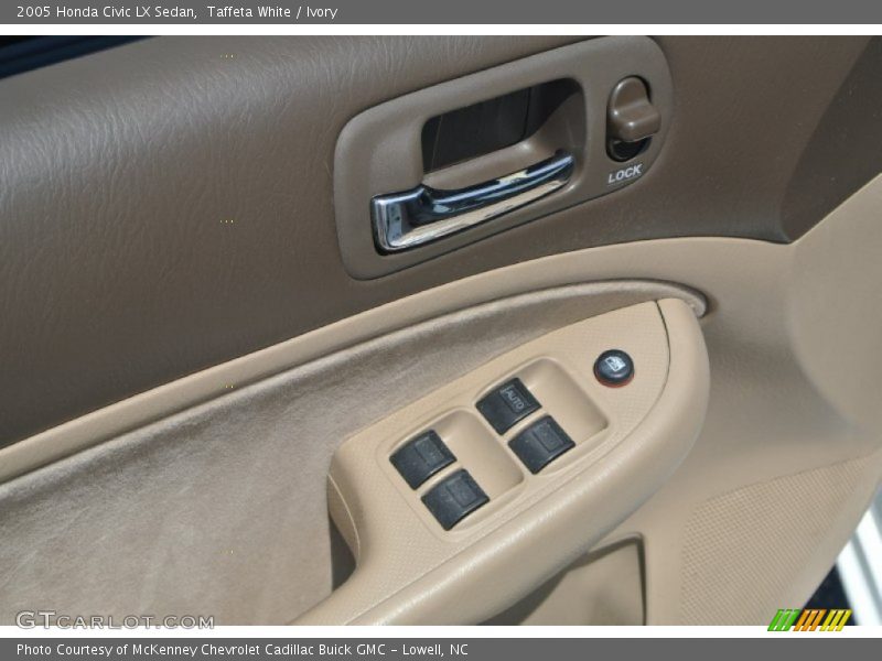 Taffeta White / Ivory 2005 Honda Civic LX Sedan