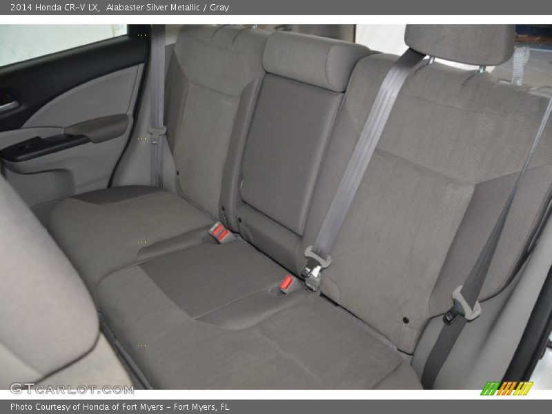 Alabaster Silver Metallic / Gray 2014 Honda CR-V LX