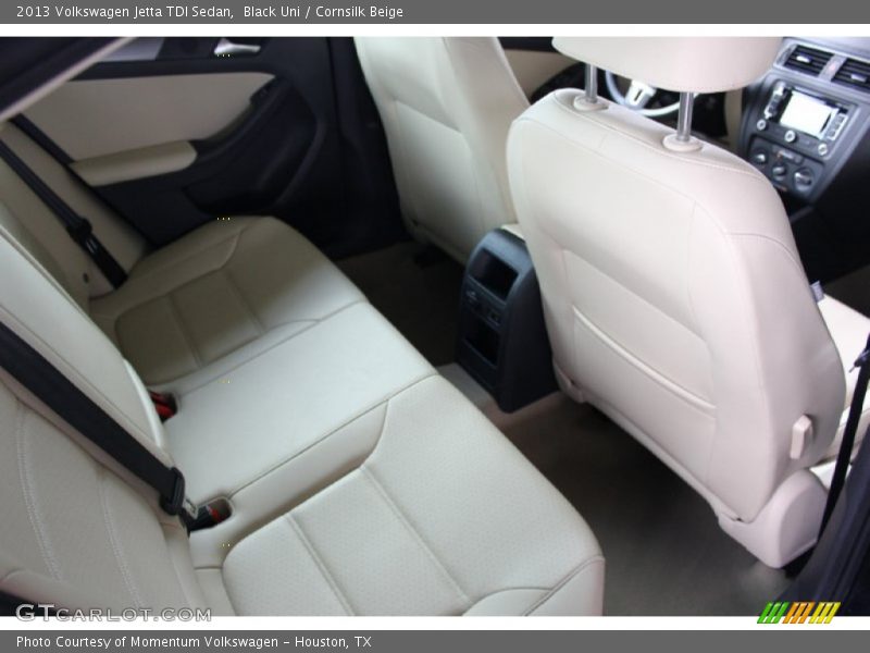 Black Uni / Cornsilk Beige 2013 Volkswagen Jetta TDI Sedan