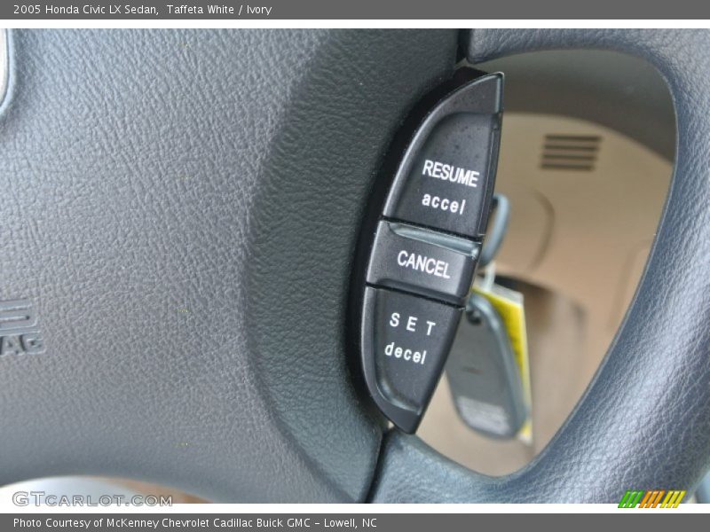 Taffeta White / Ivory 2005 Honda Civic LX Sedan
