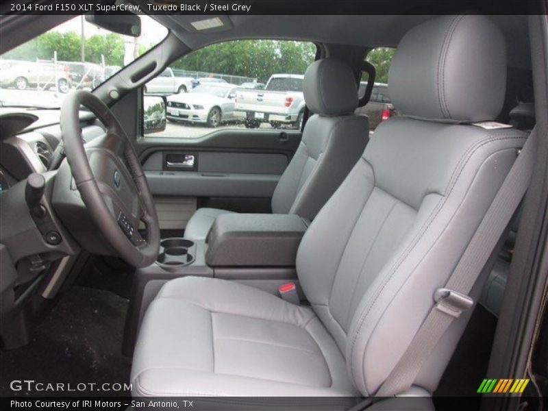 Tuxedo Black / Steel Grey 2014 Ford F150 XLT SuperCrew
