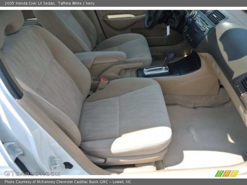 Taffeta White / Ivory 2005 Honda Civic LX Sedan