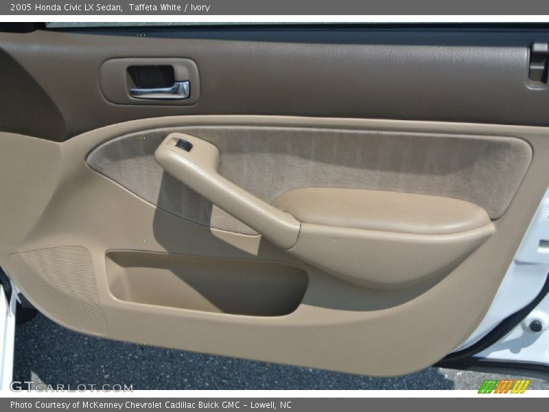 Taffeta White / Ivory 2005 Honda Civic LX Sedan
