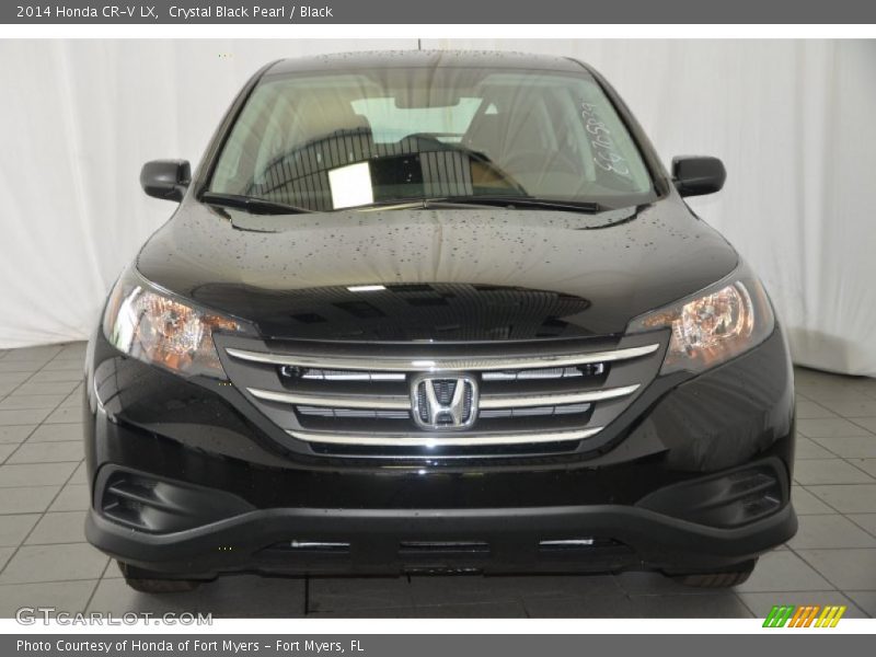 Crystal Black Pearl / Black 2014 Honda CR-V LX