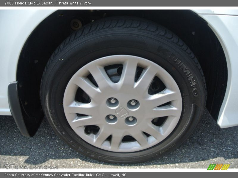 Taffeta White / Ivory 2005 Honda Civic LX Sedan