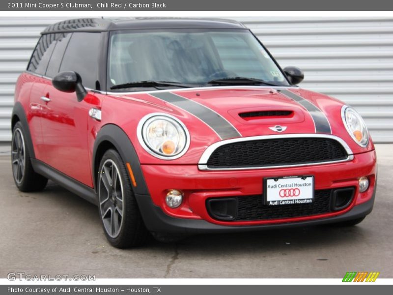 Chili Red / Carbon Black 2011 Mini Cooper S Clubman