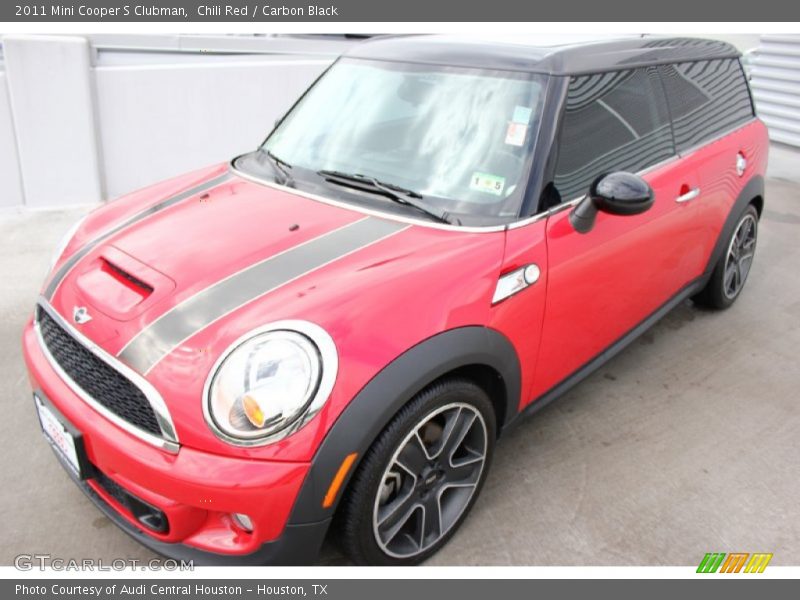 Chili Red / Carbon Black 2011 Mini Cooper S Clubman