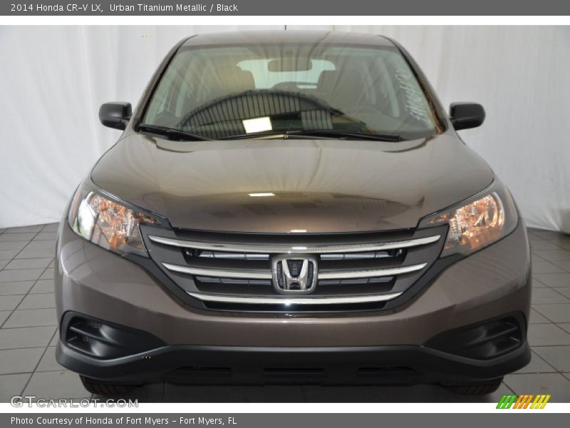 Urban Titanium Metallic / Black 2014 Honda CR-V LX