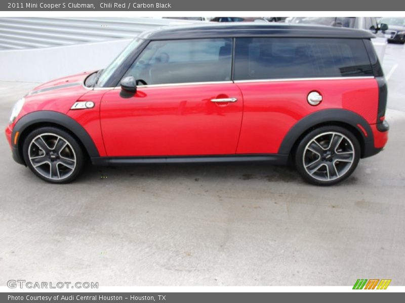 Chili Red / Carbon Black 2011 Mini Cooper S Clubman