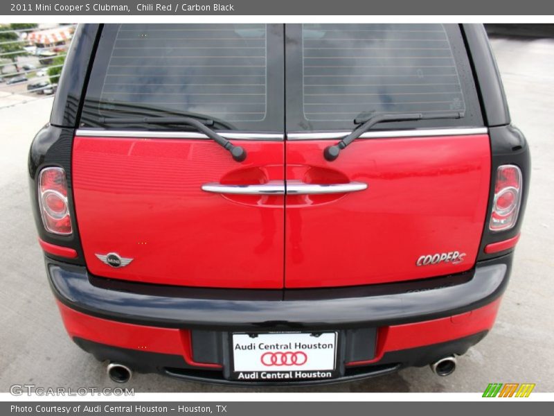 Chili Red / Carbon Black 2011 Mini Cooper S Clubman