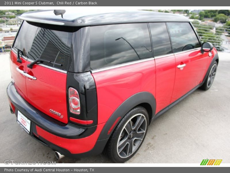 Chili Red / Carbon Black 2011 Mini Cooper S Clubman