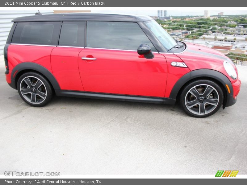 Chili Red / Carbon Black 2011 Mini Cooper S Clubman