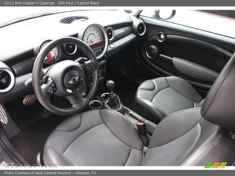 Chili Red / Carbon Black 2011 Mini Cooper S Clubman