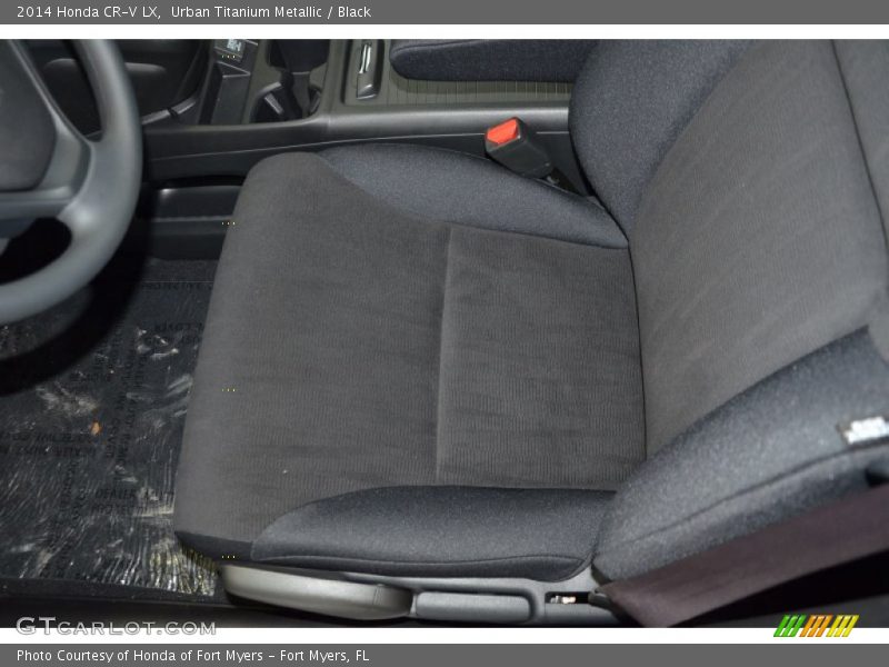 Urban Titanium Metallic / Black 2014 Honda CR-V LX