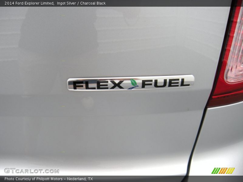 Ingot Silver / Charcoal Black 2014 Ford Explorer Limited