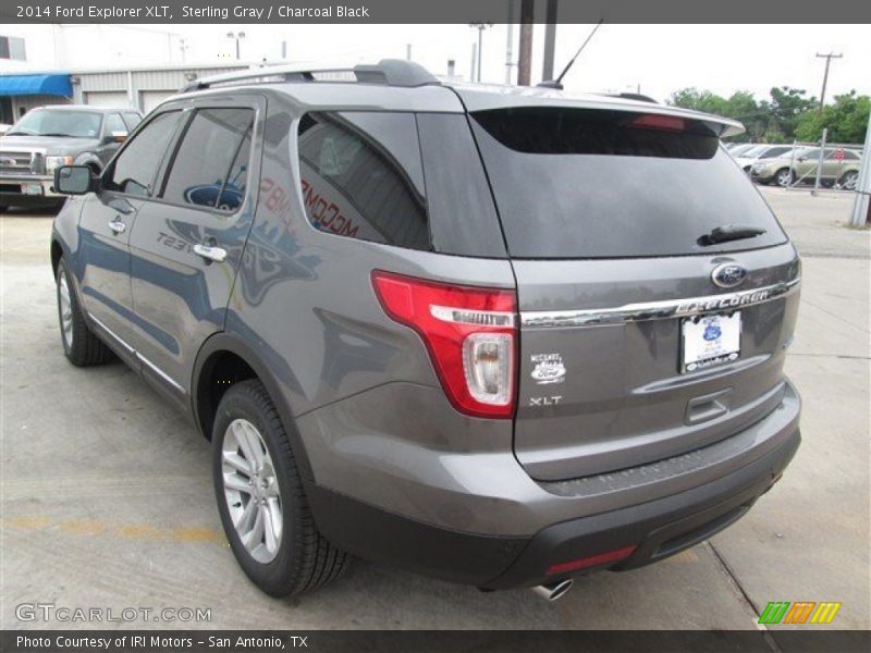 Sterling Gray / Charcoal Black 2014 Ford Explorer XLT