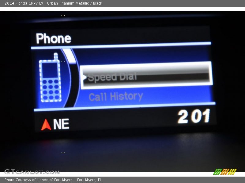 Urban Titanium Metallic / Black 2014 Honda CR-V LX