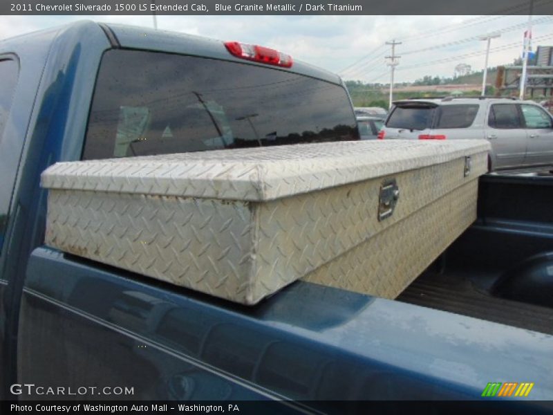 Blue Granite Metallic / Dark Titanium 2011 Chevrolet Silverado 1500 LS Extended Cab