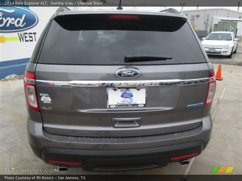 Sterling Gray / Charcoal Black 2014 Ford Explorer XLT