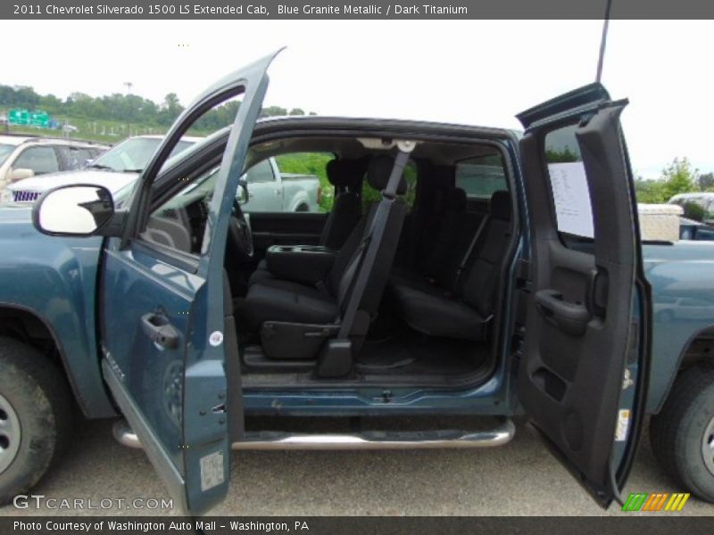 Blue Granite Metallic / Dark Titanium 2011 Chevrolet Silverado 1500 LS Extended Cab