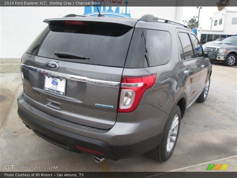 Sterling Gray / Charcoal Black 2014 Ford Explorer XLT