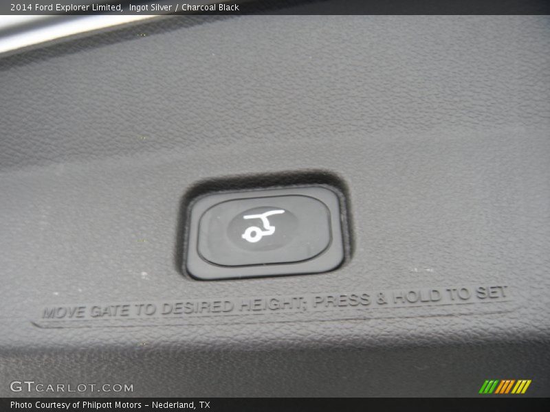 Ingot Silver / Charcoal Black 2014 Ford Explorer Limited