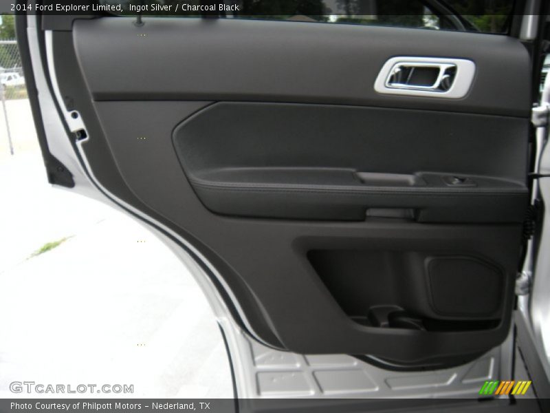 Ingot Silver / Charcoal Black 2014 Ford Explorer Limited