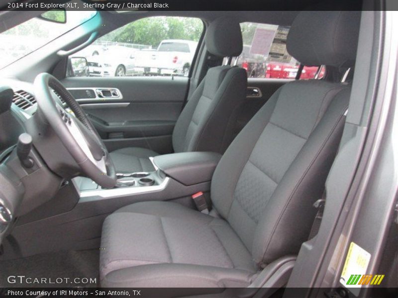 Sterling Gray / Charcoal Black 2014 Ford Explorer XLT