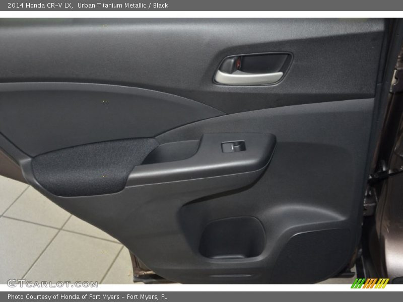 Urban Titanium Metallic / Black 2014 Honda CR-V LX