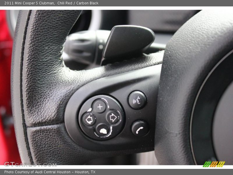 Chili Red / Carbon Black 2011 Mini Cooper S Clubman