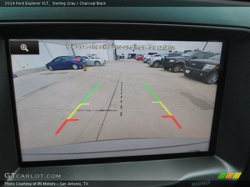 Sterling Gray / Charcoal Black 2014 Ford Explorer XLT