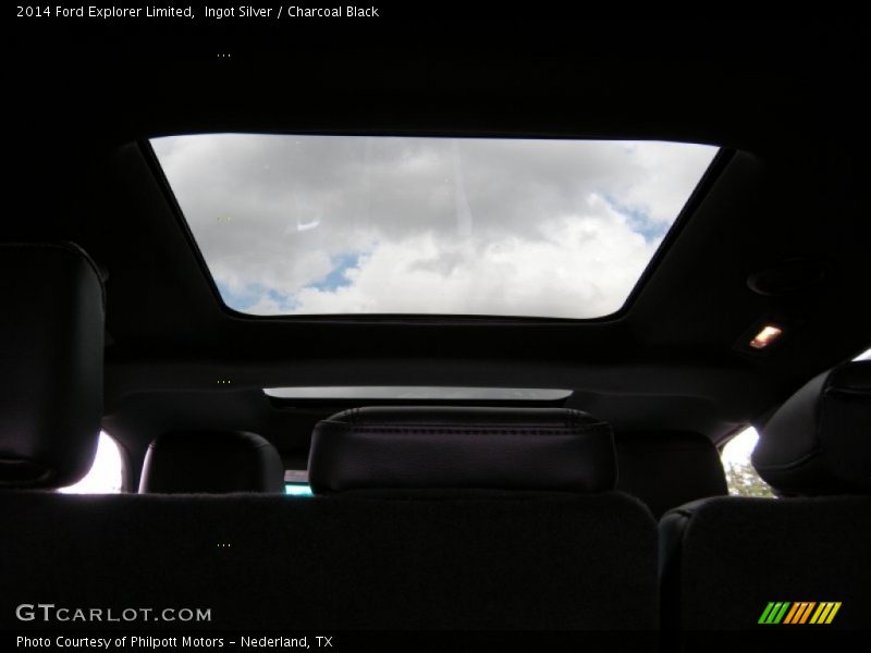 Ingot Silver / Charcoal Black 2014 Ford Explorer Limited